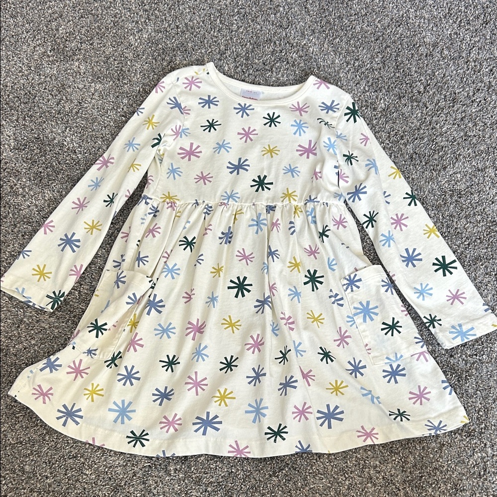 Hanna Andersson Colorful Snowflake Dress